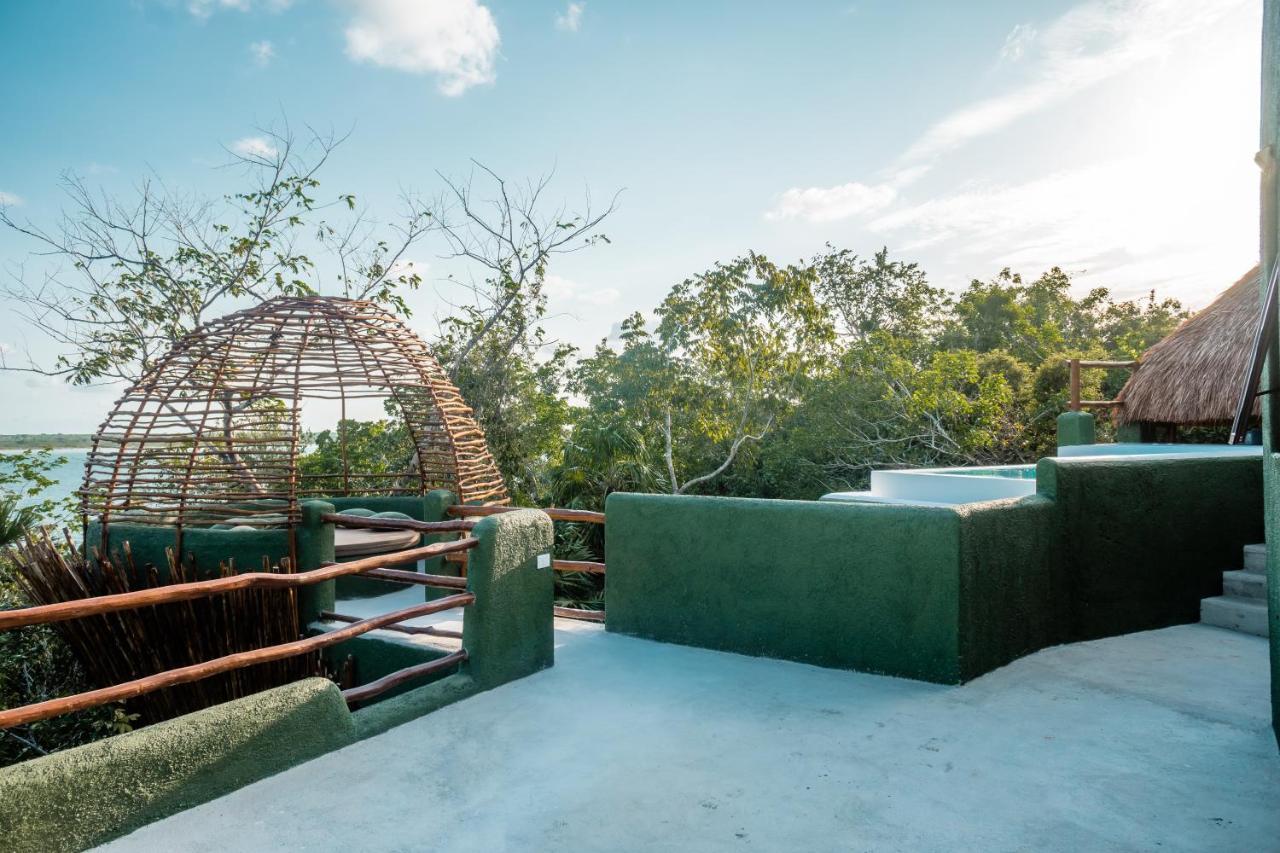Willa Casa Pibe, Private Jacuzzi, Pier And Rooftop Bacalar Zewnętrze zdjęcie